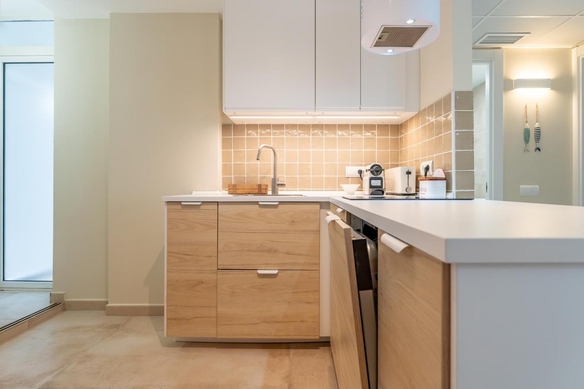 Port Cambrils, Apartamento Centrico, Equipado Y Acogedor Bagian luar foto